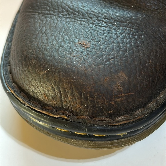 Doc MARTENS Chukka boots SUSSEX Size 9 BROWN LEATHER ANKLE DESERT BOOTS Low - Picture 12 of 17